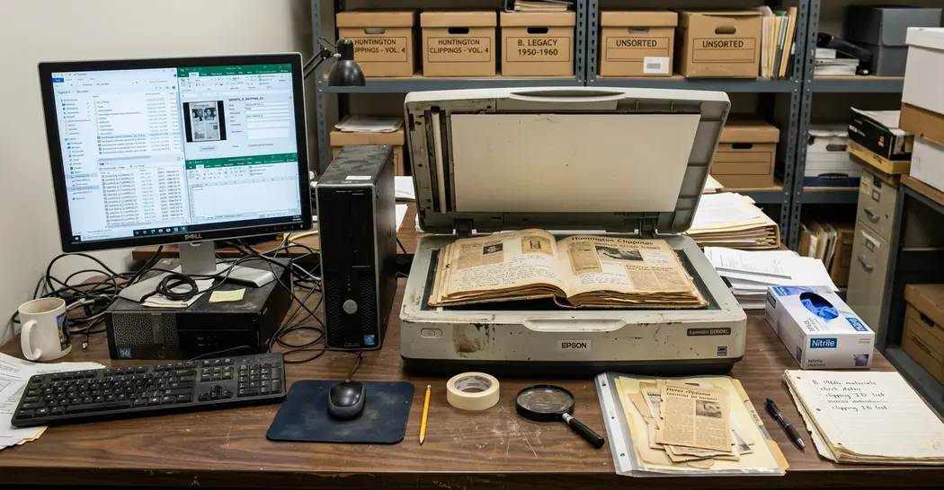 Image showing huntington_clippings